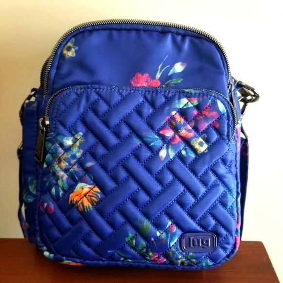 lug Bags Nwt Lug Can Can 2 Bag In Bouquet Blue Poshmark
